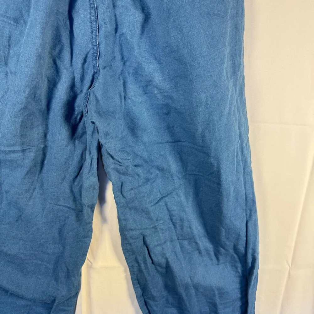Madewell Classic Indigo Blue Shorewalk Cover-Up Jogger Pants Women's Size XS - Picture 9 of 9